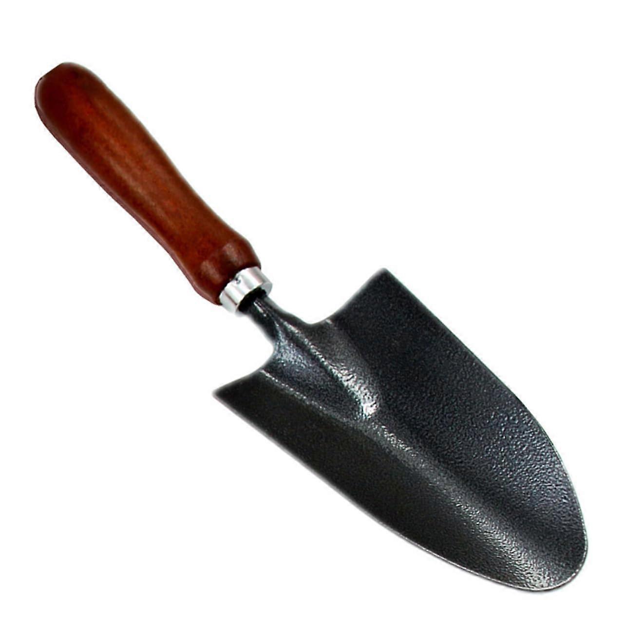4pcs Mini Garden Tools Set with Durable Iron Trowel and Ergonomic Wooden Handle for Planting and Weeding