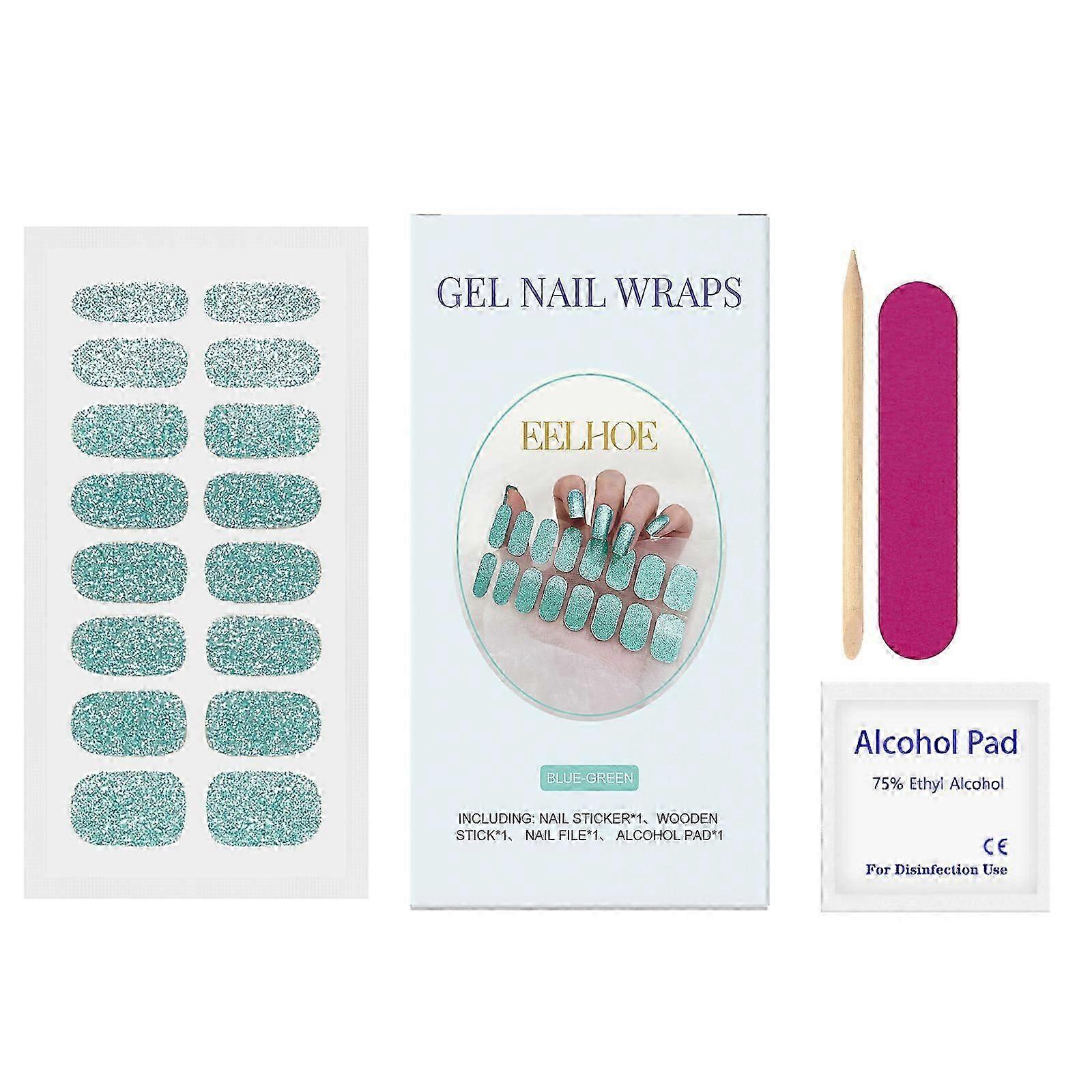 Soft Gel Nail Sticker Set features a user-friendly design that allows for quick and effortless application