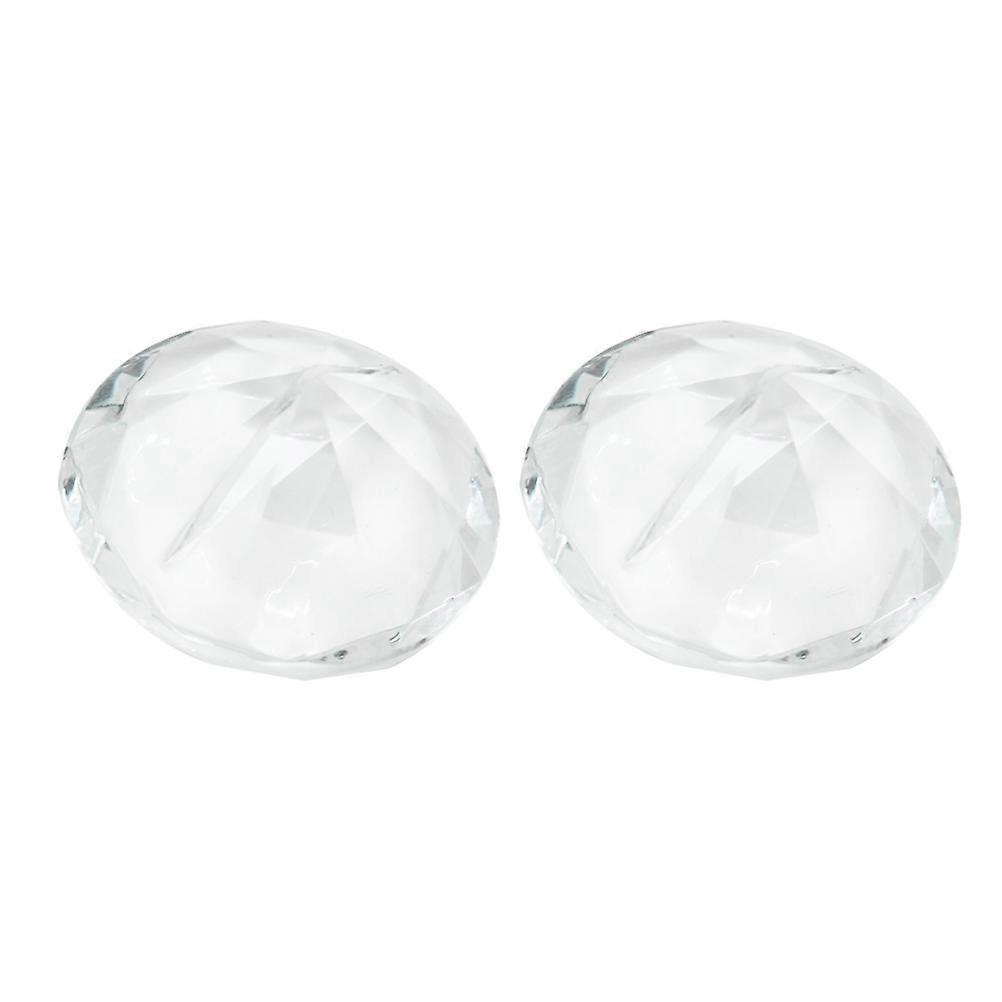 Crystal Clear Resin Memo Holders for Decoration 24PCS Easy to Store and Stand Firmly