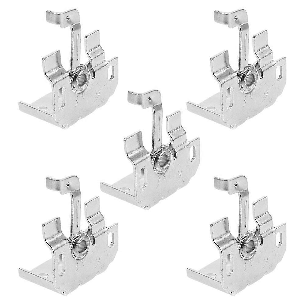 Roman Shade Brackets Silver for Secure Positioning 5Pcs Set for Window Blinds
