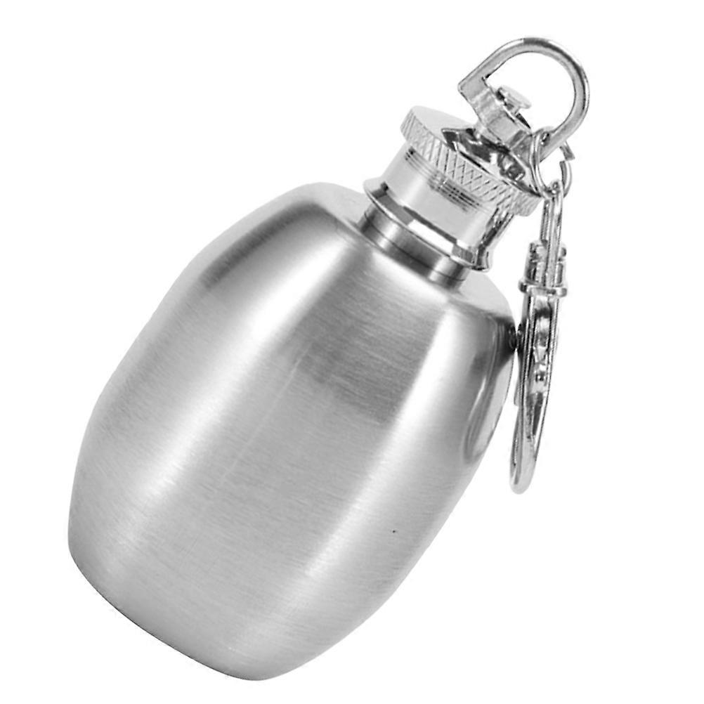 Flask for Camping Use 1Oz Stainless Steel Keyring