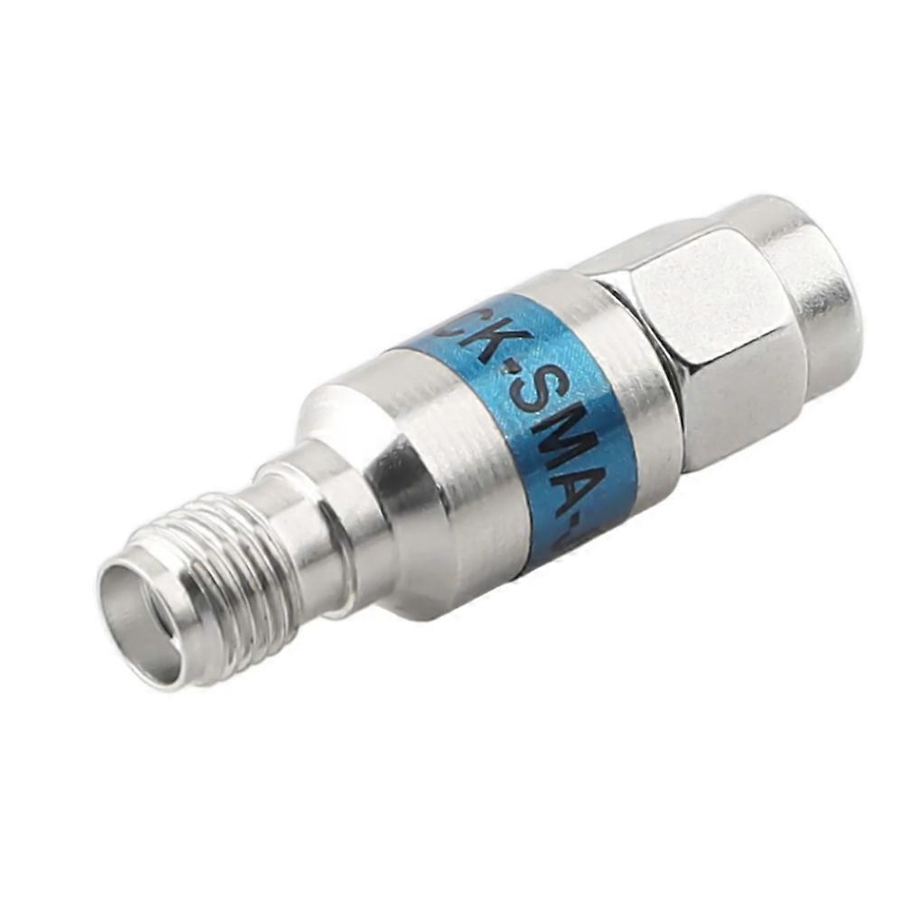 SMA DC Block DC 6GHz 2W Ternary Alloy DC Block Tri-Element Alloy Straightener Insulator RF Signal Connector Accessories