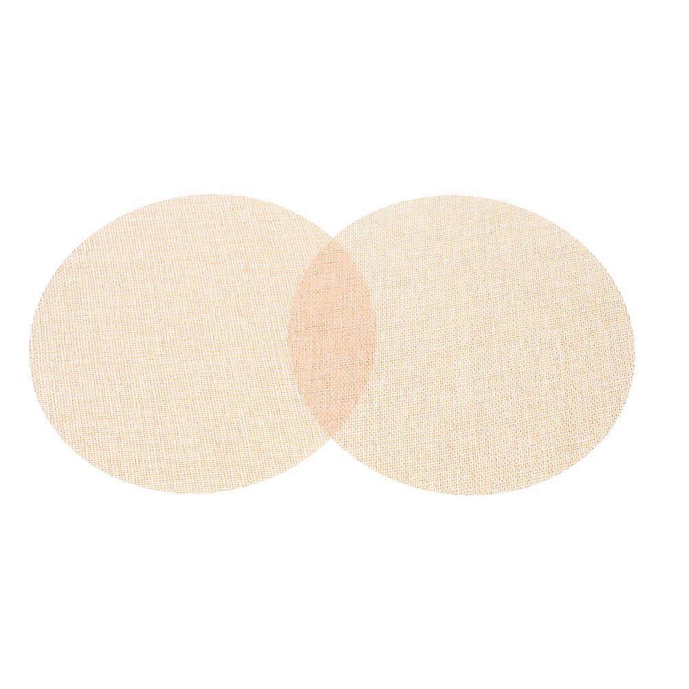 Child-Safe Lamp Shade Diffuser Brown for Ceiling Lights 2Pcs Fabric Cover Set