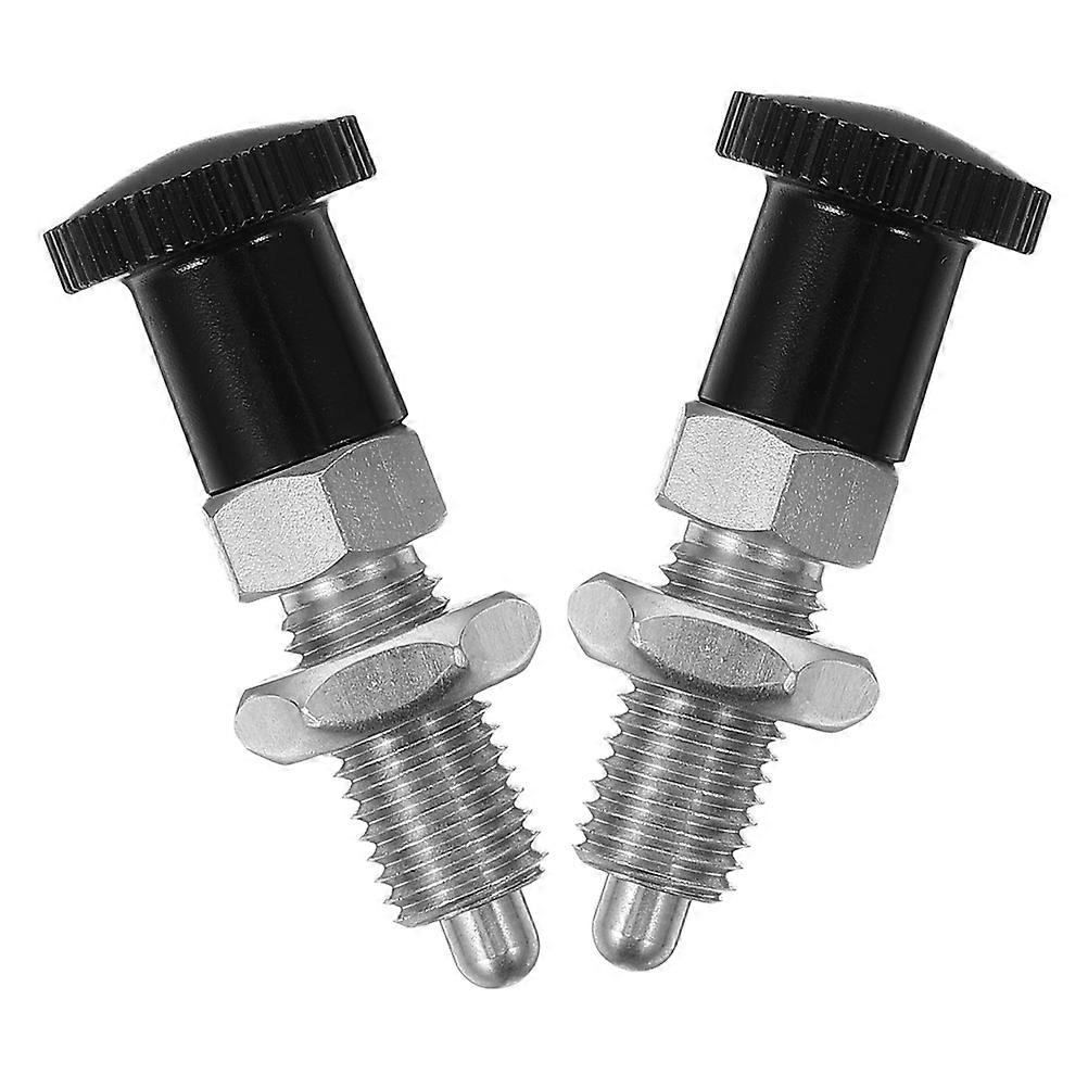 Self Locking Spring Plunger Screw Stainless Steel Indexing Plunger 2Pcs