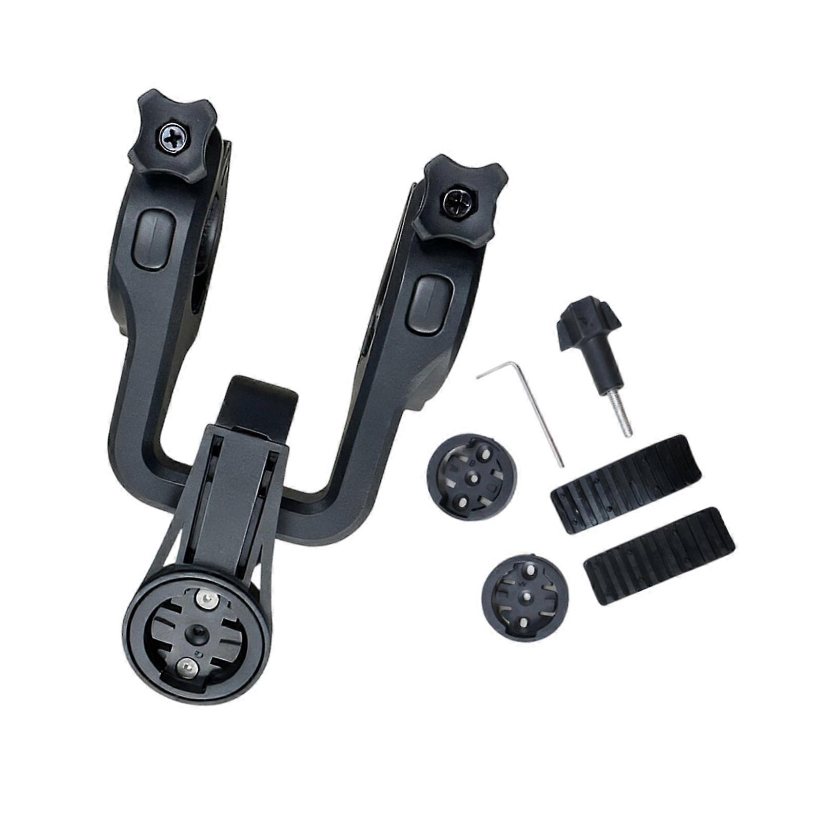 Front Bicycles Computer Mount Adjustable Mount for Cycling Computer Extended Mount, Mountain Bikes Stem Extension Holder Multicolor