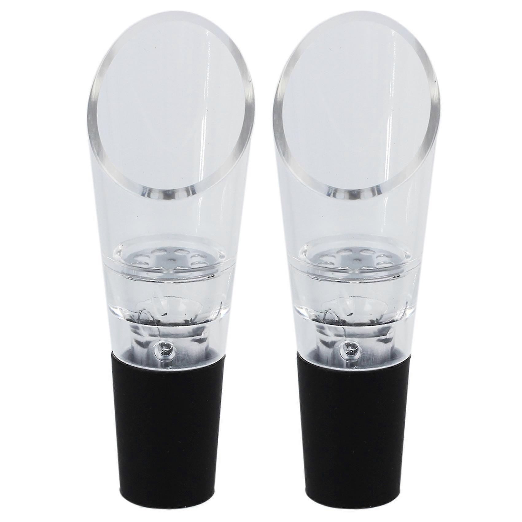 2X White/Red Wine Aerator Pourer pour Spout