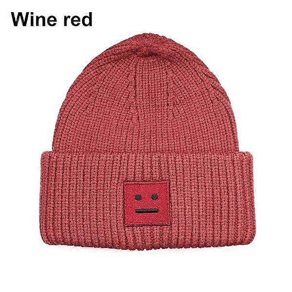 Mordely Hat Winter Hat WINE RED wine red
