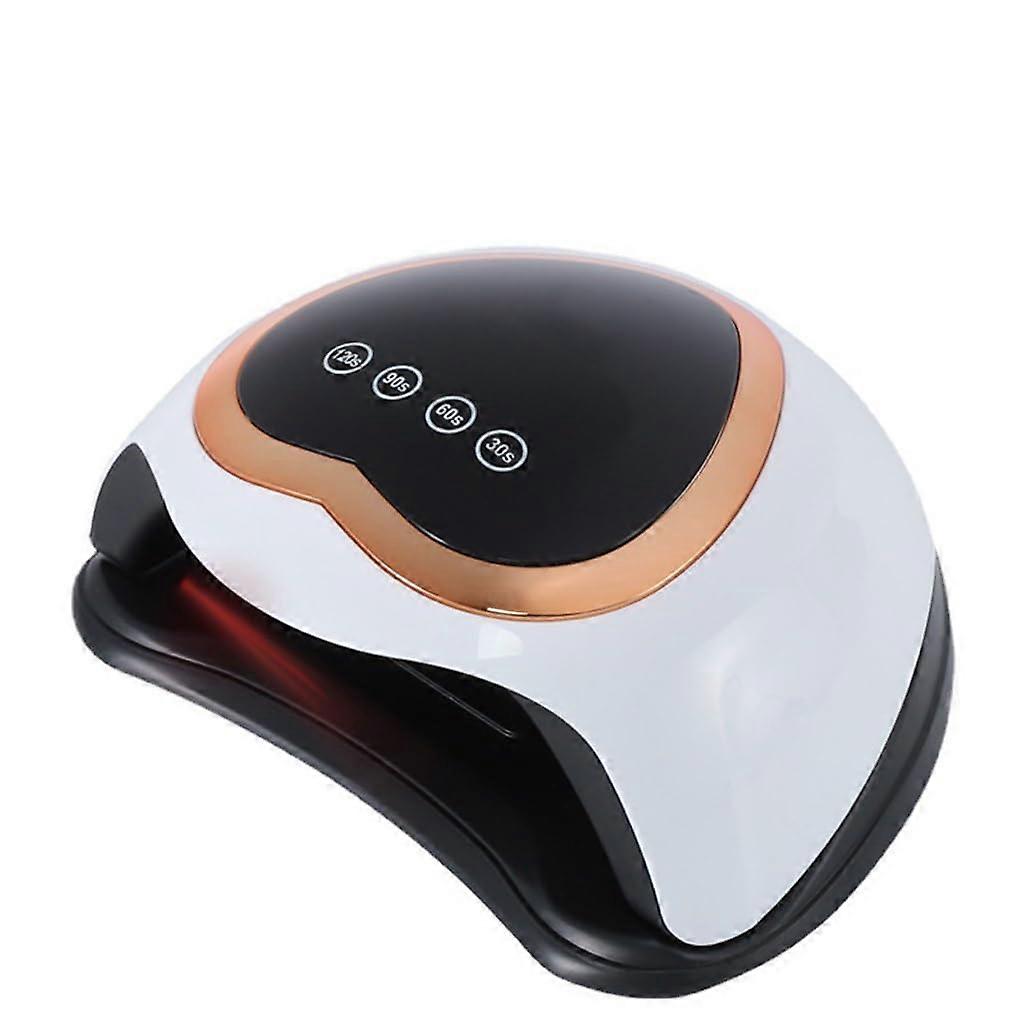 220W UV LED Nail Lamp with LCD Touch Screen, Smart Sensor, Timer for Gel Polish Manicure
