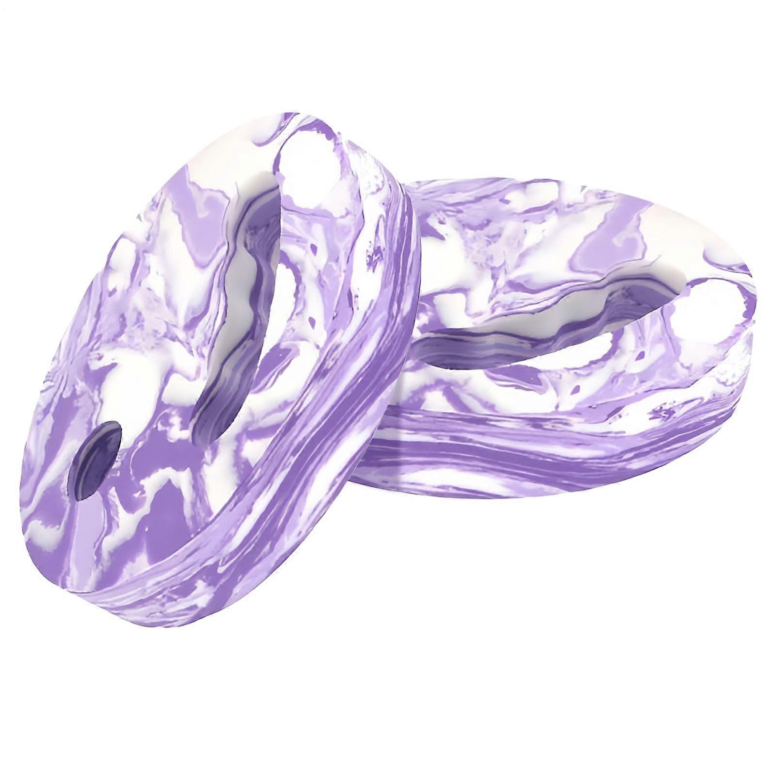 Swimming Hand Float for Beginners with Ergonomic Curved Design, Pool Exercise Equipment Purple