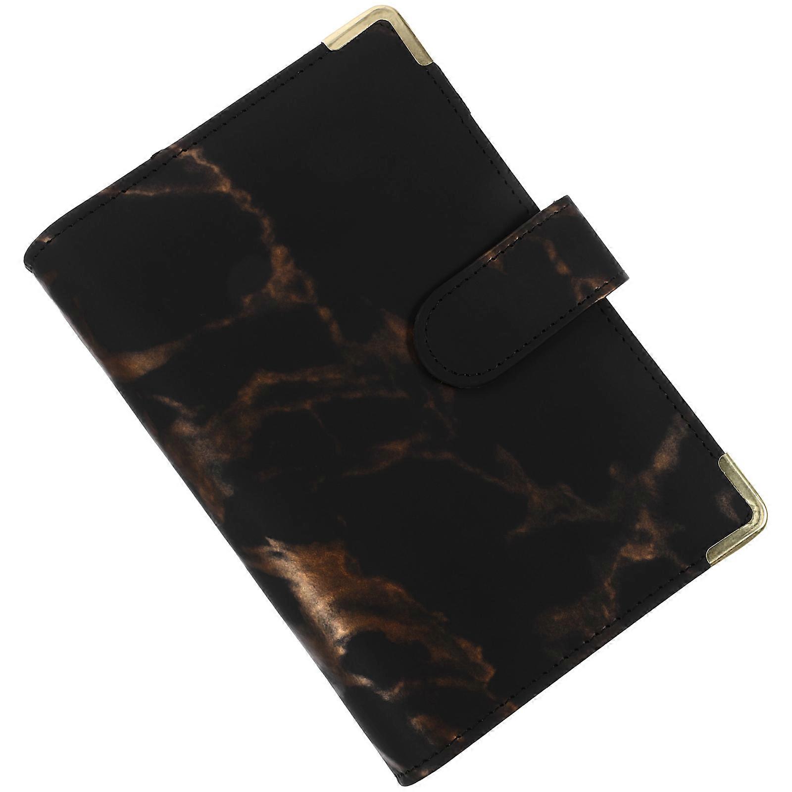 Decorative Binder Shell for Protective Use Black Cover