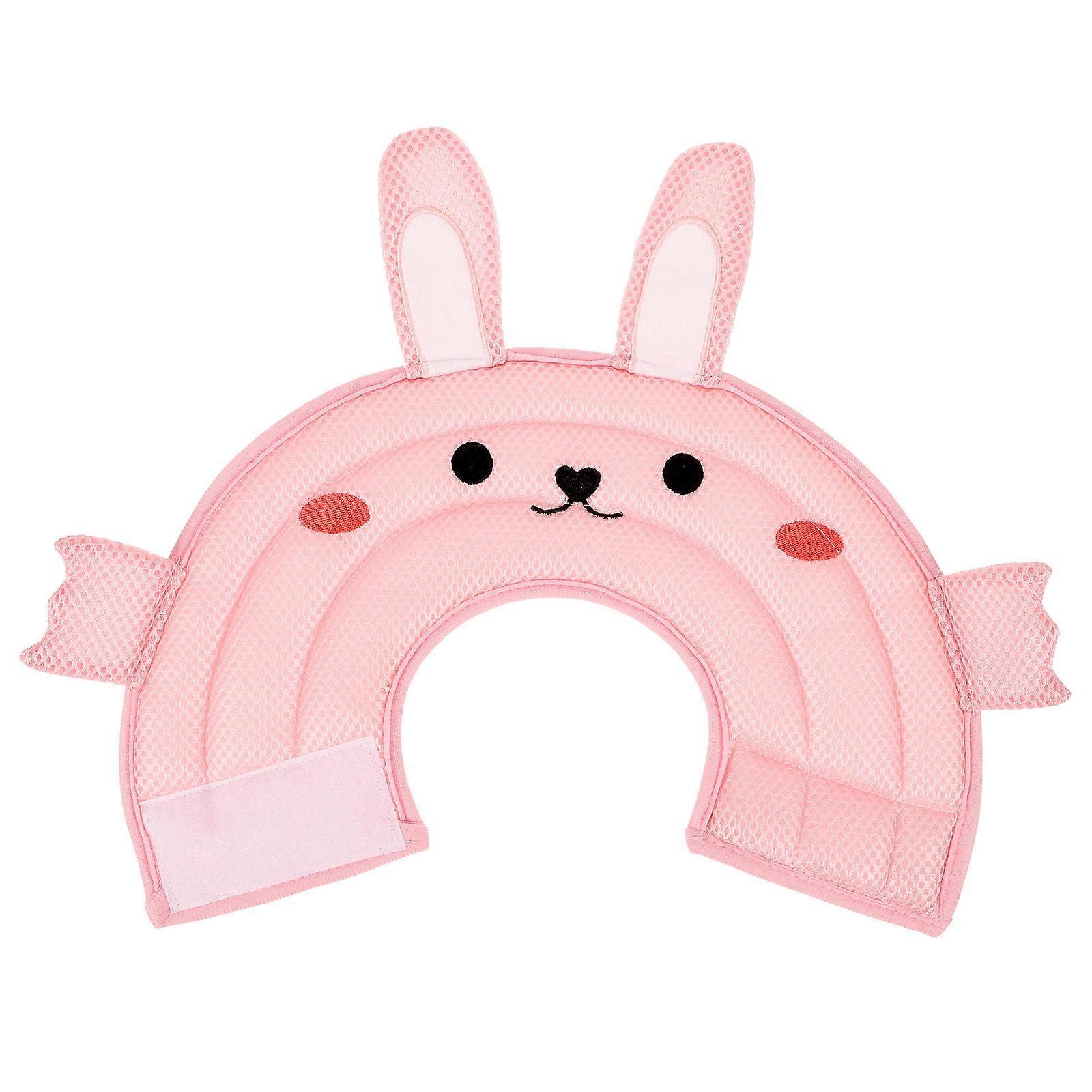 Breathable Cat Cone Collar Pink for Recovery Use 1Kit