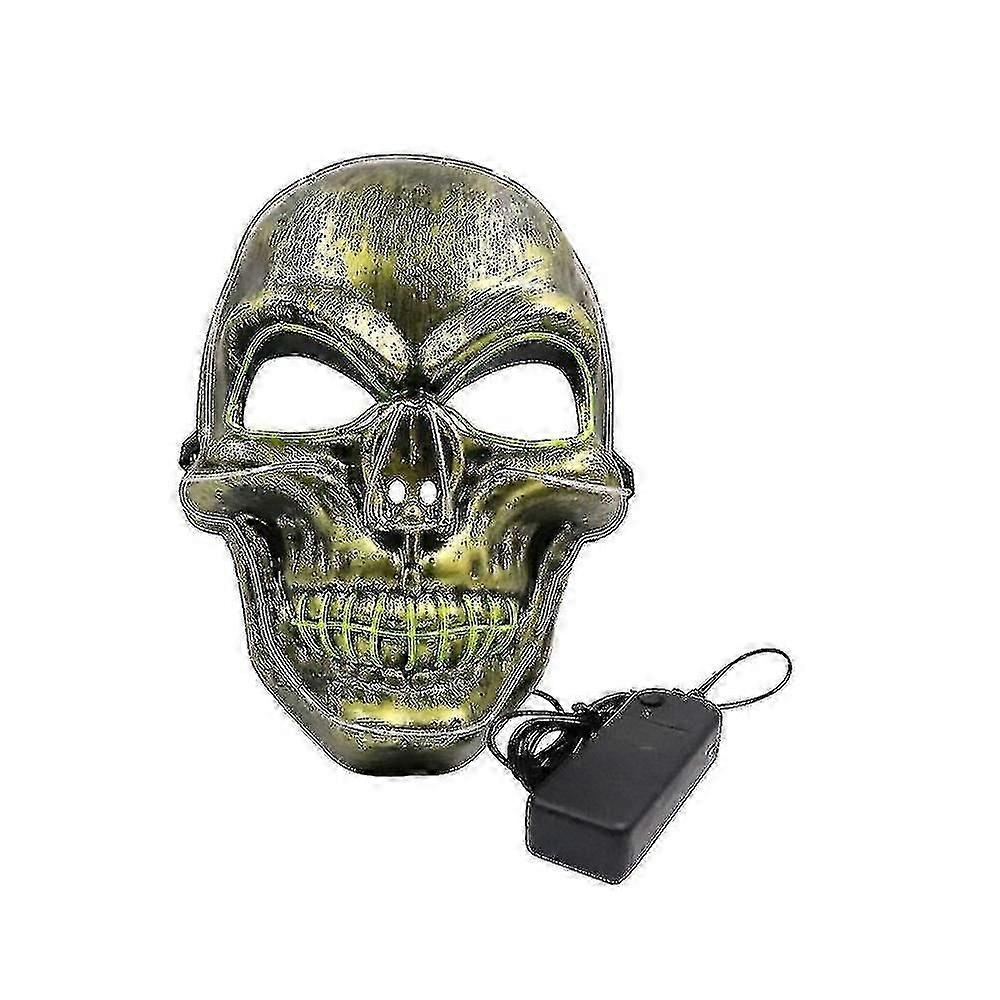 Halloween Skeleton Led Light Mask