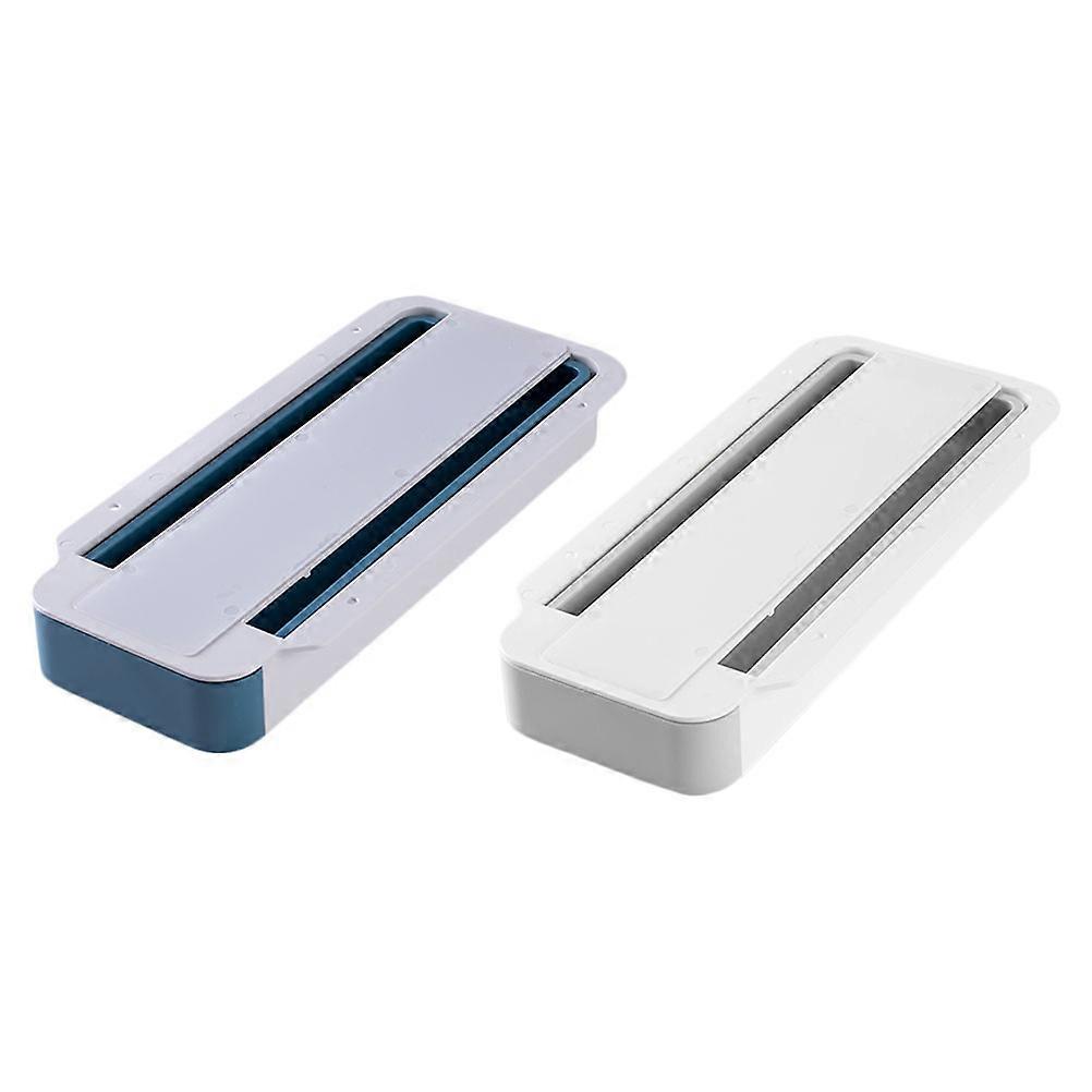 Self-Adhesive Stationery Box Under Table Drawer for Storage Use 2Pcs