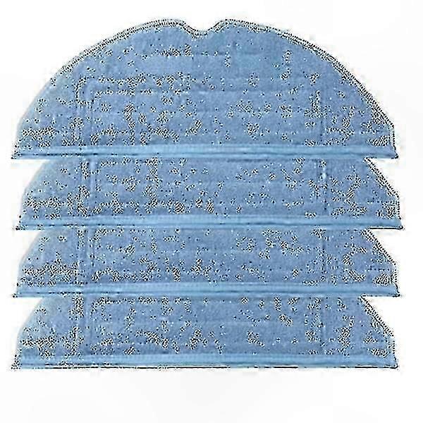 Microfiber Mop Pads Replacement for Roborock S7 S7+ S8-Compatible Models