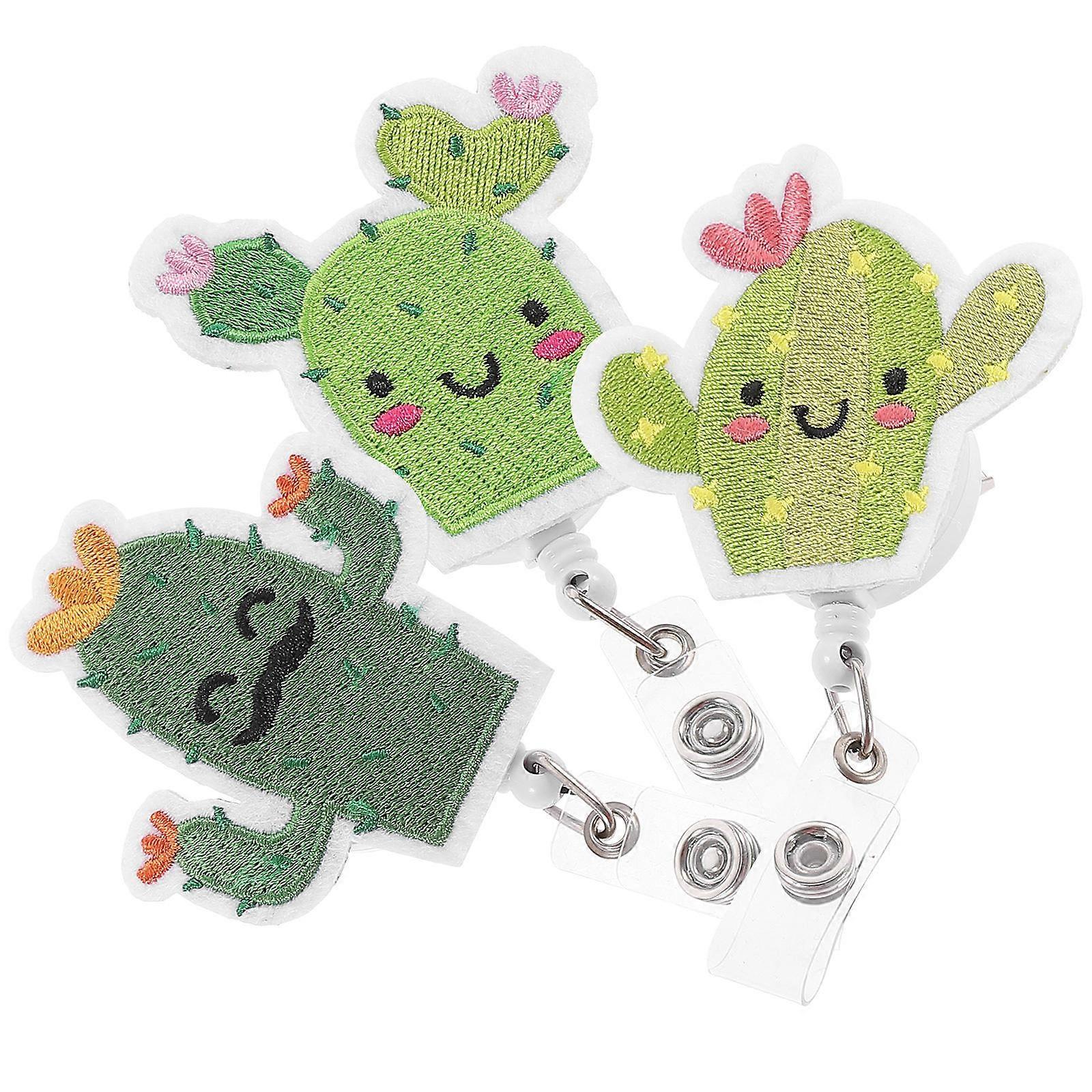 Reel Retractable Badge Holder Decorative 15Pcs Collection