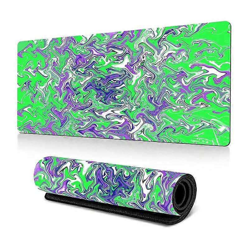 300 x 700 x 3mm Abstract Fluid Pattern Mouse Mat Non-Slip Rubber Mouse Pad