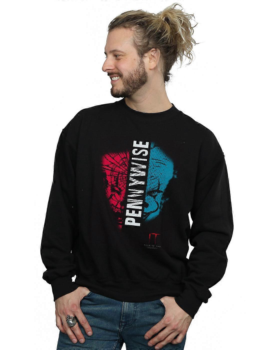 IT kapitel 2 män ' s Pennywise Split Face Sweatshirt