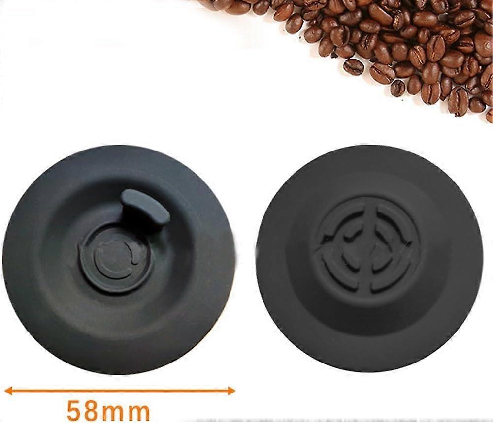 58mm Espresso Backflush Disc for Breville Portafilter Cleaning, Silicone Insert Improves Extraction