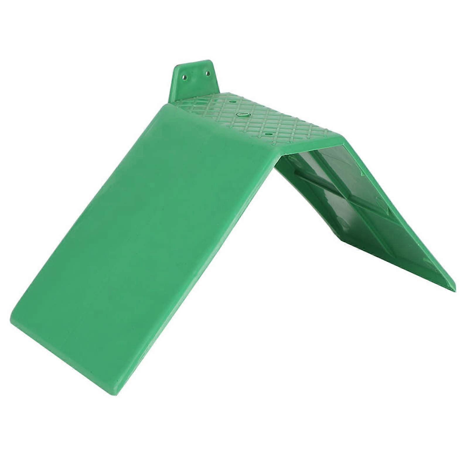 10PCS Green Plastic Bird Perches Weatherproof Durable Pigeon Perch Set for Easy Installation