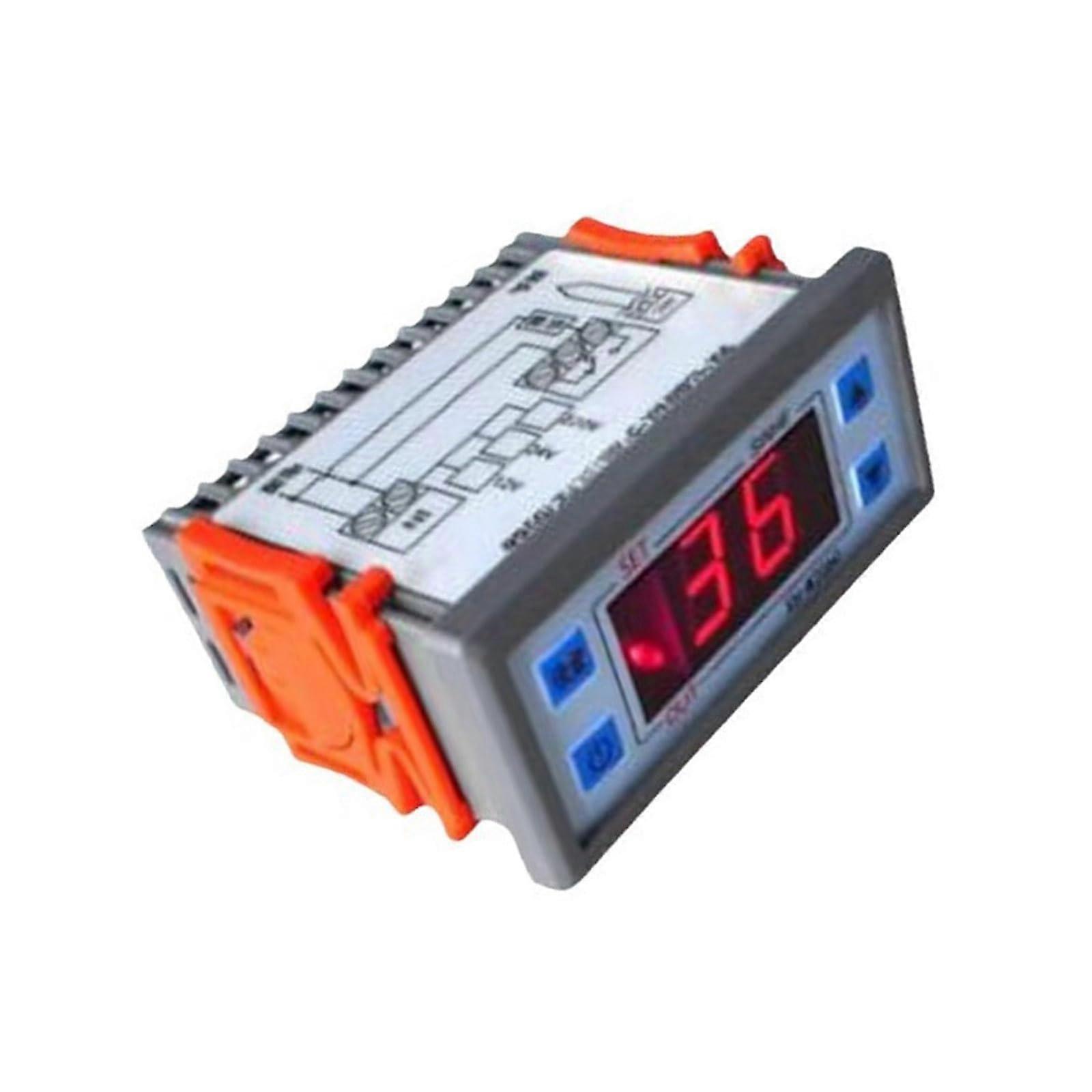 12V Digital Temperature Controller with Precise Dual Heating and Cooling for Refrigeration and Labs