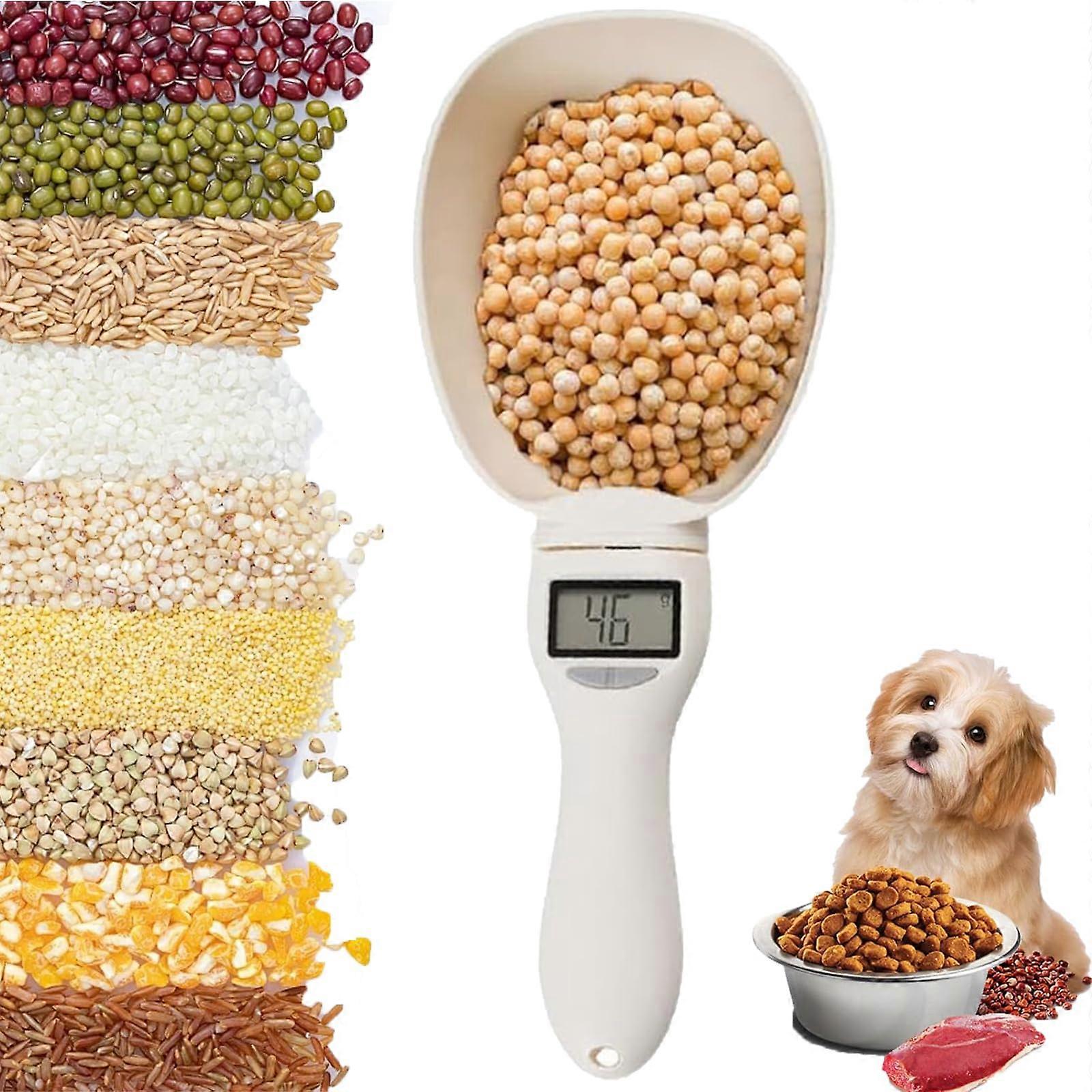 Digital Measuring Spoon with LCD Display, Precision Sensor Scale for Baking Cooking Pet Food (1 Set)