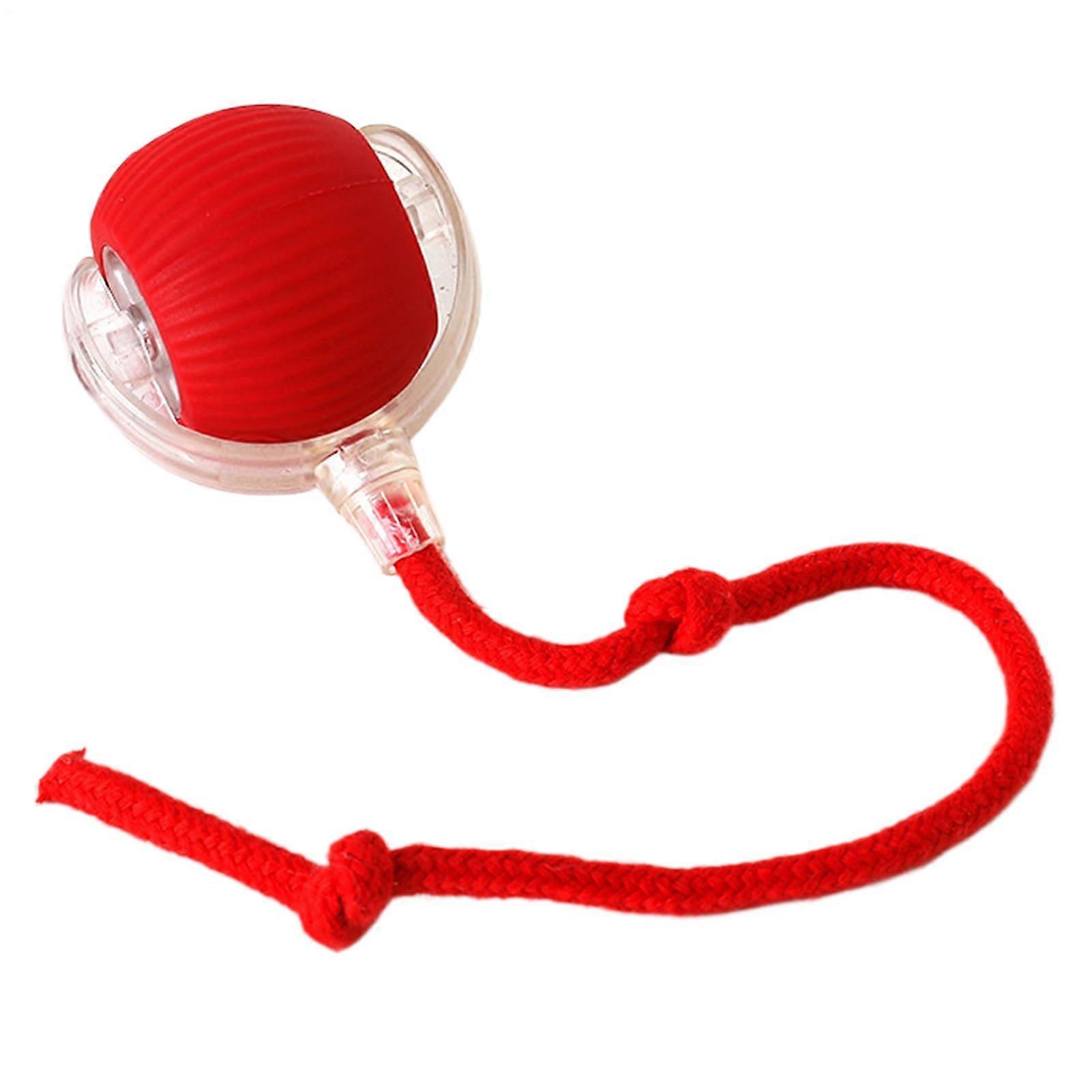 Interactive Cat Toy with Smart Motion Sensor, Automatic Rolling LED Ball, USB Rechargeable for Indoor Pets