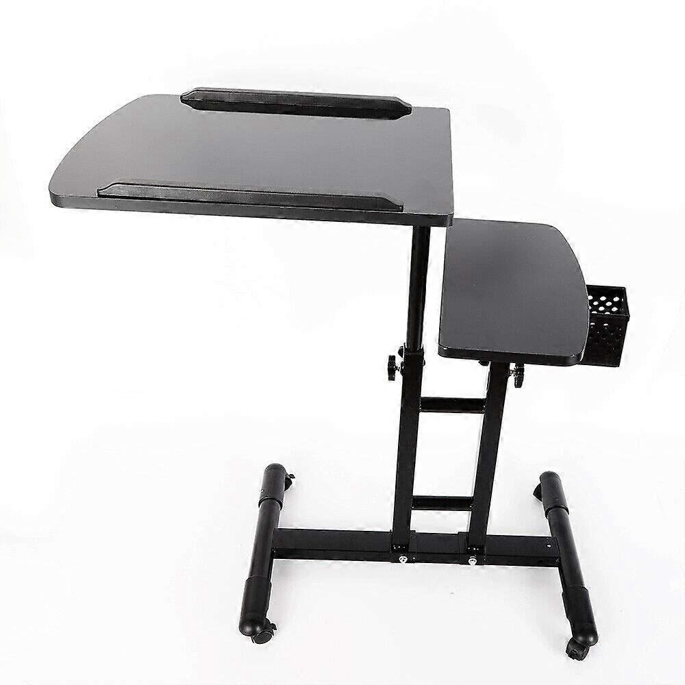 Tattoo Workstation with 360° Rotation, Height Adjustable Dual Layer Rolling Tattoo Table Tray