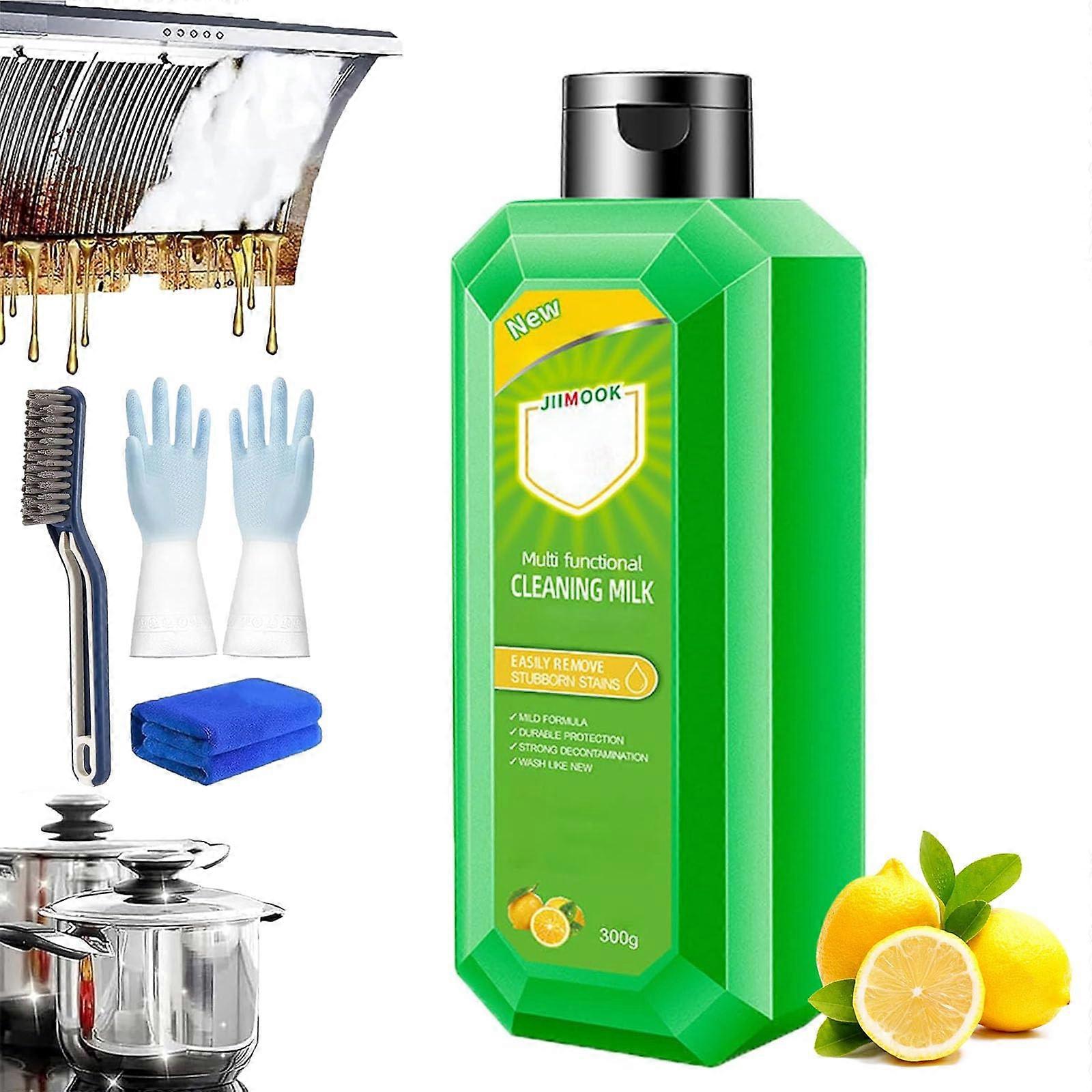 MultiPurpose Lemon Scent Cleaner 300g, Powerful Concentrated Cleaning Solution for All Surfaces