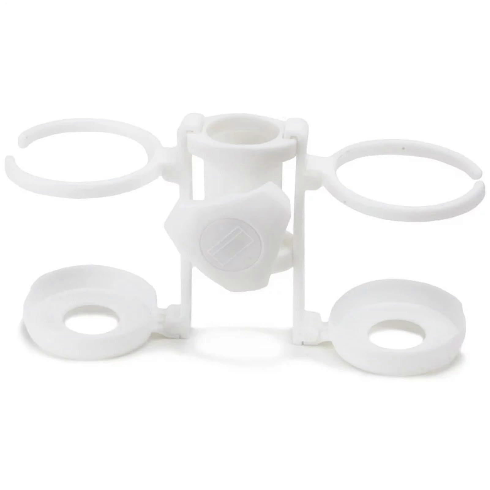 Beach Umbrella Cup Holder with SpillProof Drink Storage for Bottles and Cans, Tool Setup