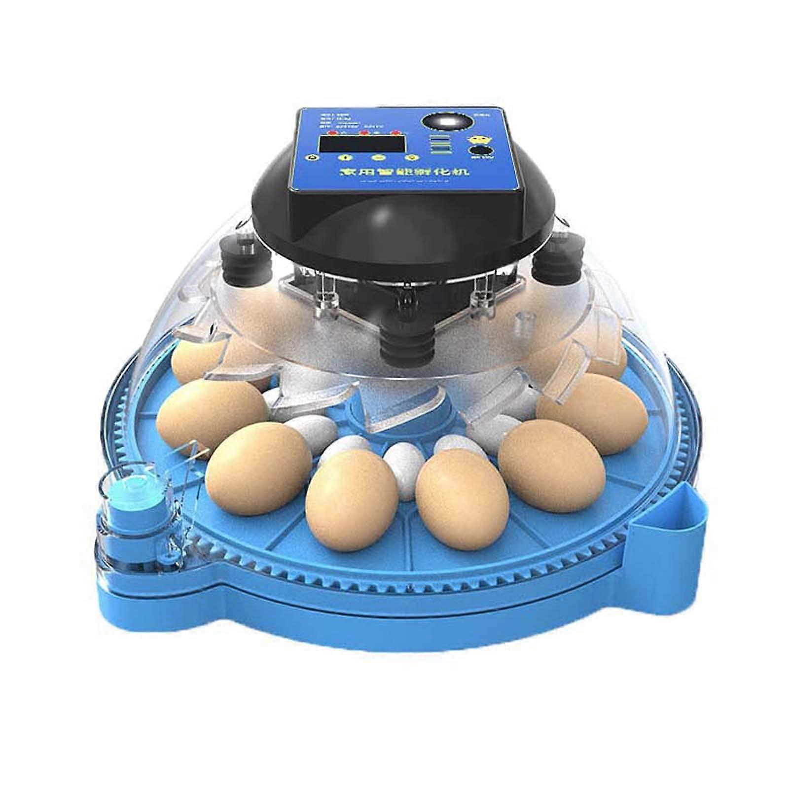 Automatic Egg Incubator with Humidity Control and LED Candling for Chicken Duck Quail