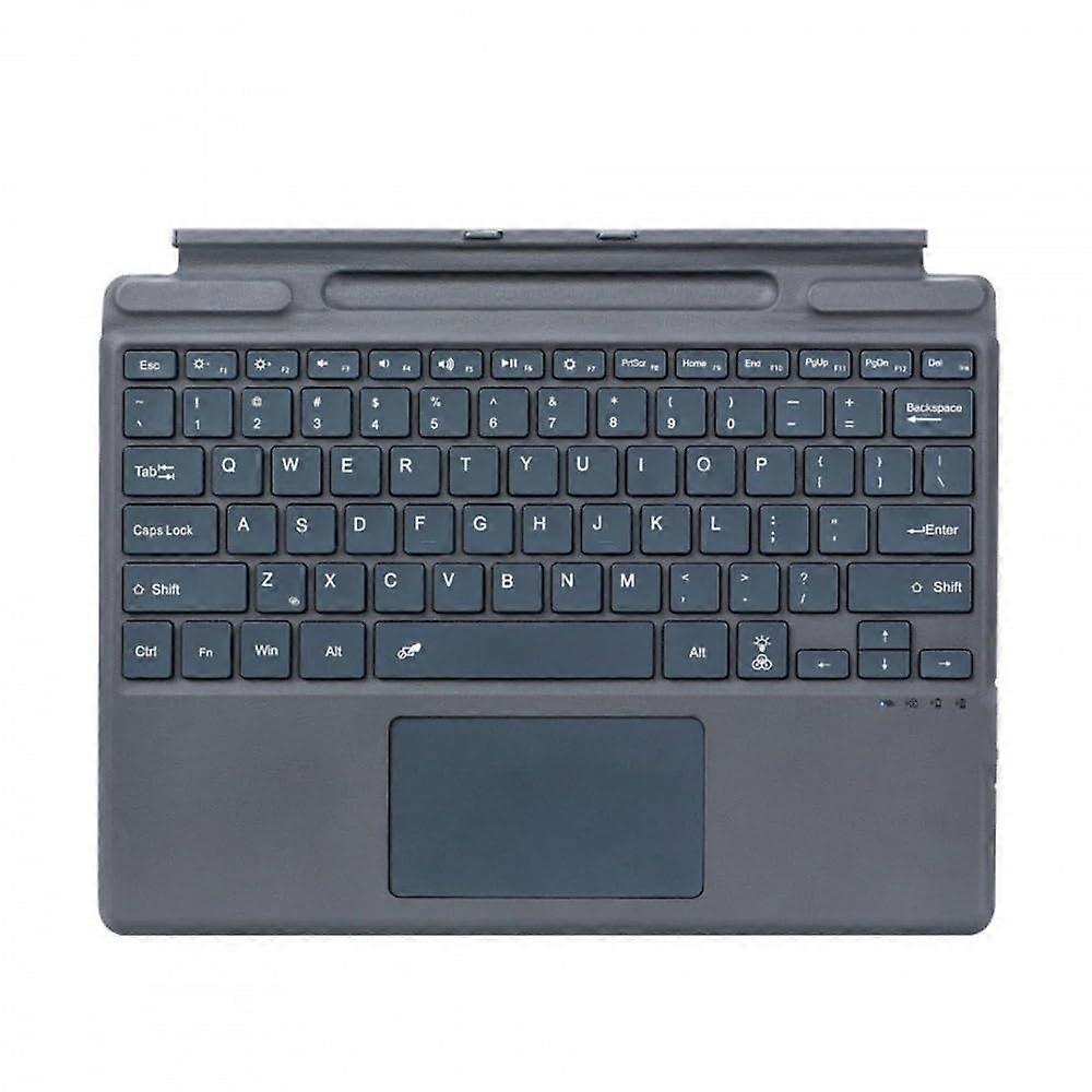 Backlit Keyboard with Touchpad, Ultra Slim Magnetic Lock, 13 inch for Surface Pro 8/9/10/X