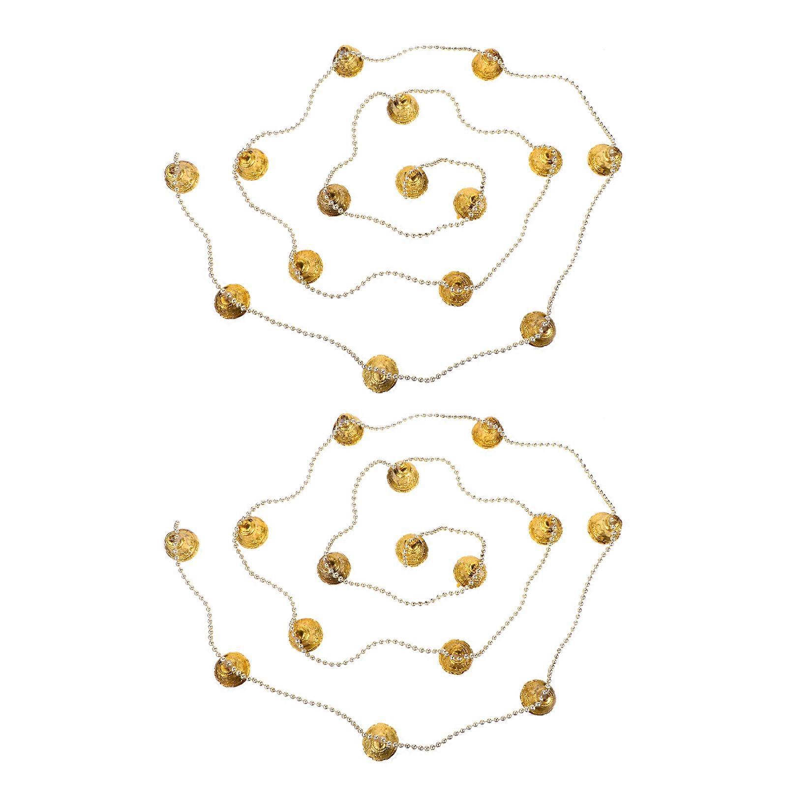 Bell String Decor Plastic Home Decor Diy Enthusiasts 2M 3Pcs