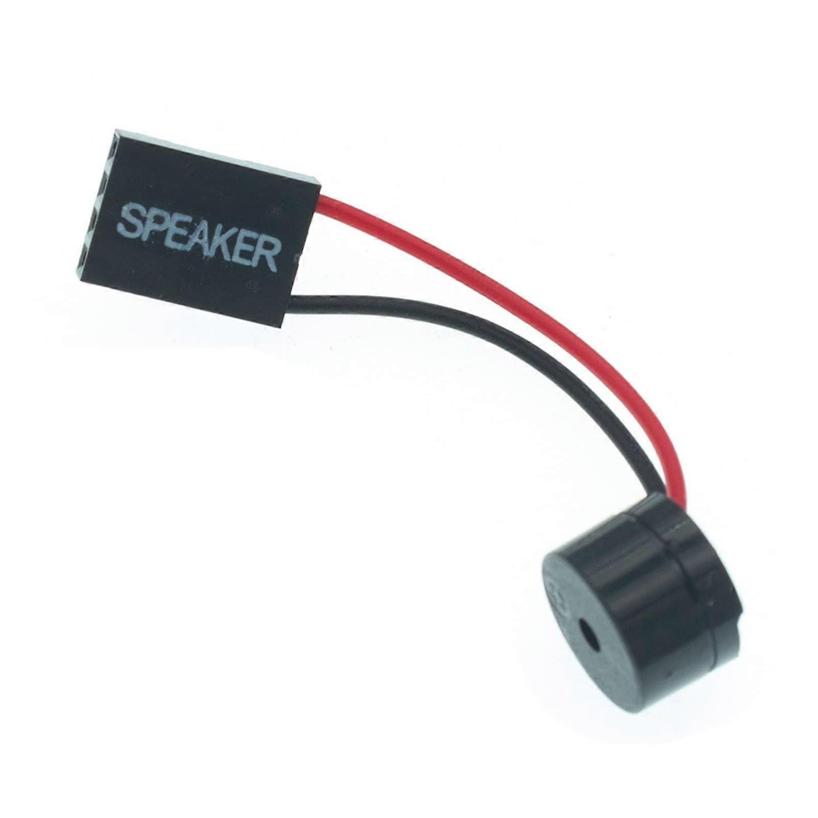 10PCS Active Magnetic Buzzer 12x9.5mm Continuous Tone Multi Voltage Mini Plug for PC Case