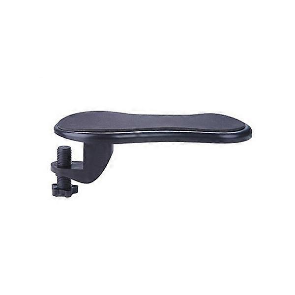 Adjustable Wrist Rest Support Computer Armrest with Rotation Black
