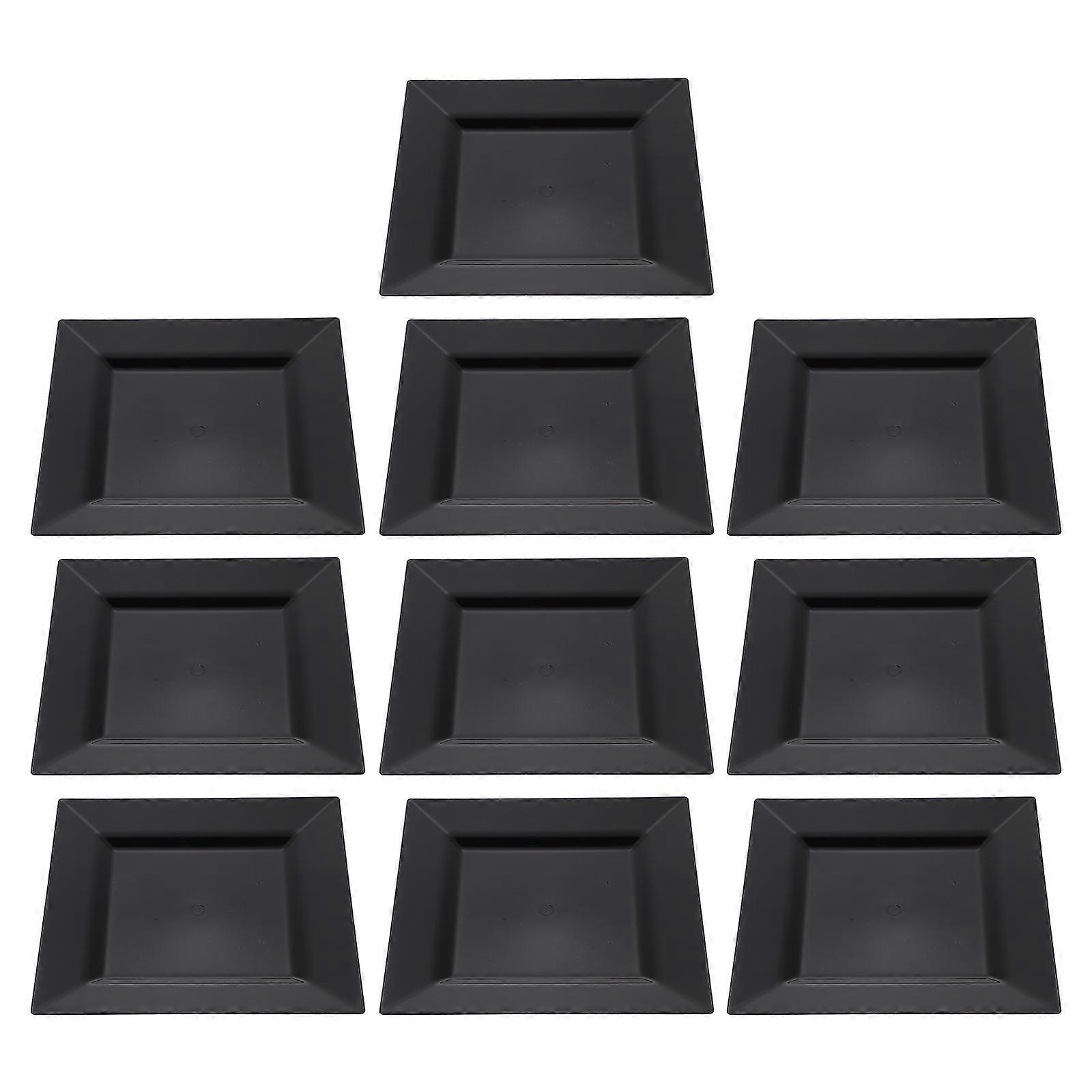 10Pcs Black Barbecue for Serving