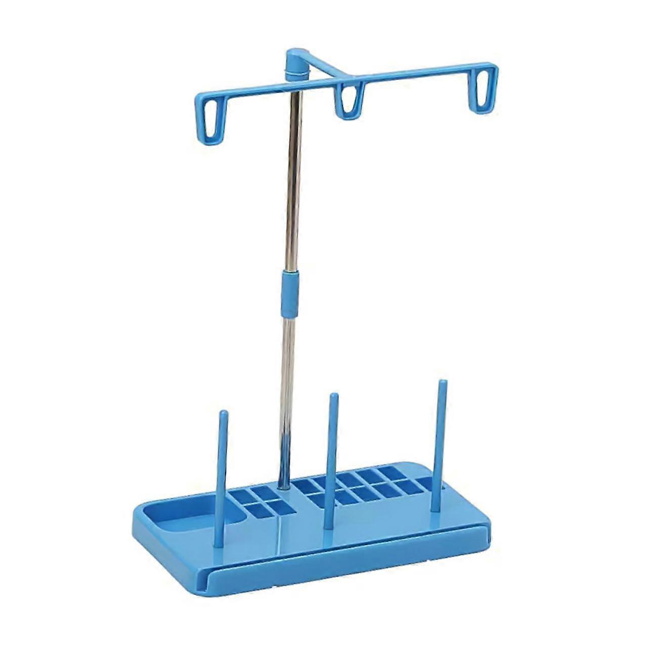 Sewing Thread Stand with Stable Weighted Base and Tall Guide for Large Cone Spools