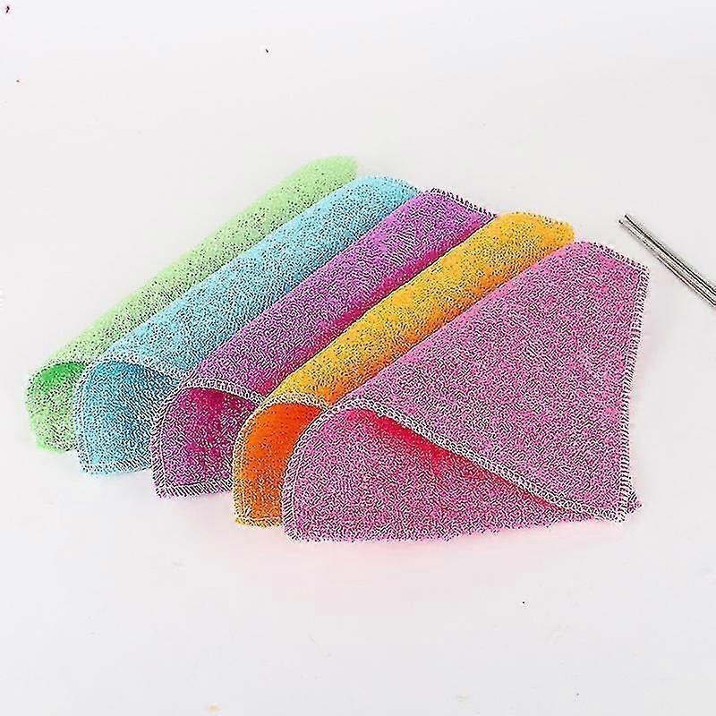Kitchen Cleaning Cloth, Microfiber, Strong Decontamination(12 Pieces)