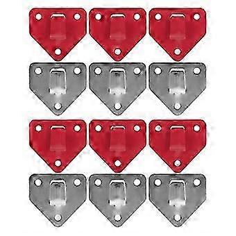 12pcs Wall Mount  Hook Heavy Duty  Bracket Holder
