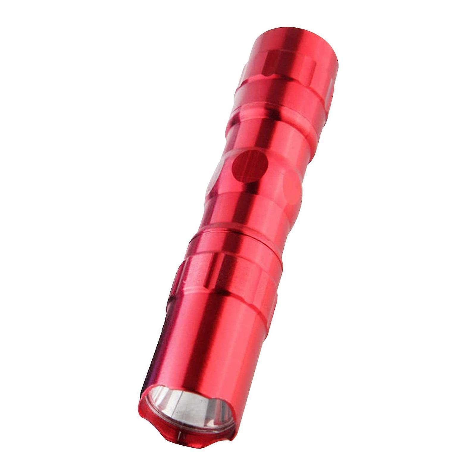 4" Mini LED Long Range Flashlight, Zoomable, AA-Powered, Compatible with Tactical Use, Camping & Hiking
