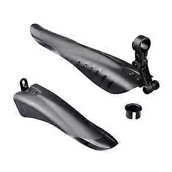 Mountain Bike Mudguards Set Front and Rear Quick Release Lightweight Adjustable Black