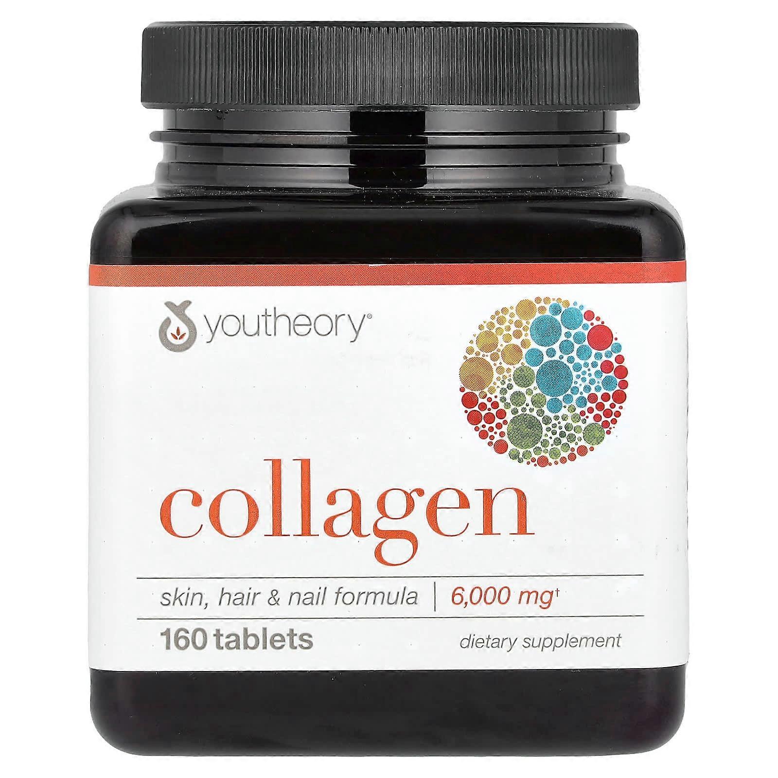Youtheory, Collagen, 1,000 mg, 160 Tablets