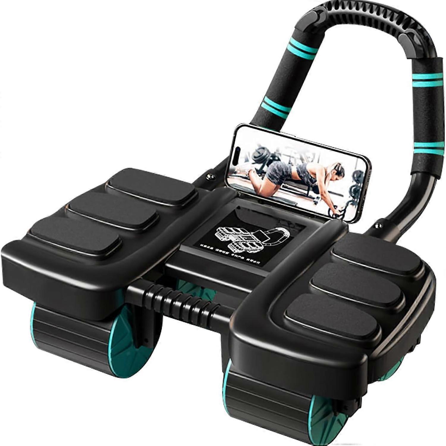 Automatic Rebound Ab Roller Wheel