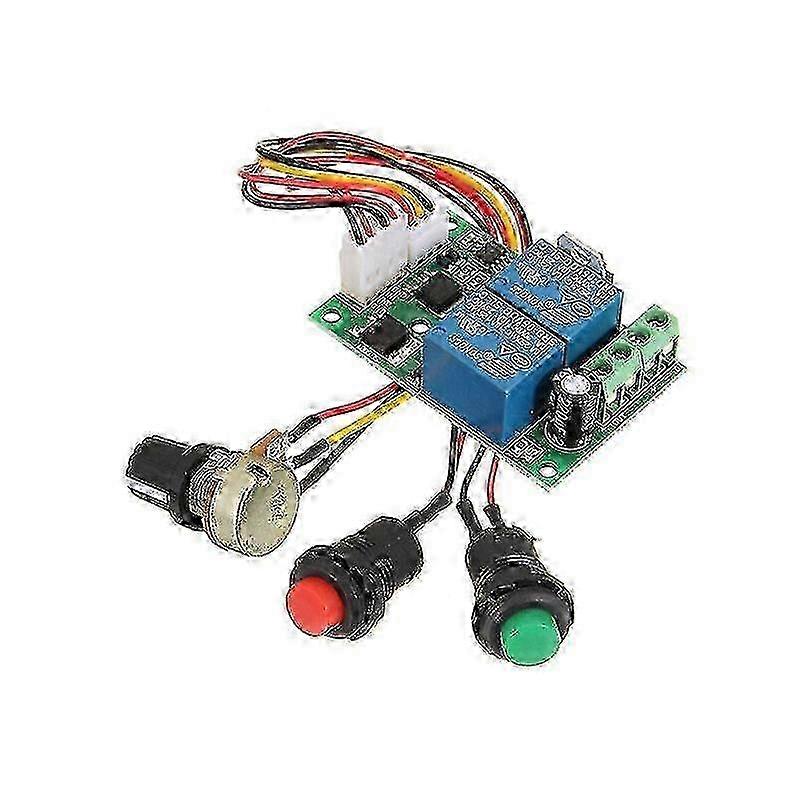 DC 6V 12V 24V Motor Speed Controller with Forward & Reverse Switch, Linear Actuator Compatible, Adjustable Speed Control, 1 Piece