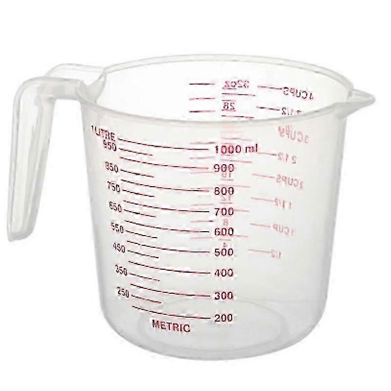 1000Ml Measuring Cup Baking Tool Kitchen Tool High Quality Plastic Measuring Cup Tool Cup with Scale