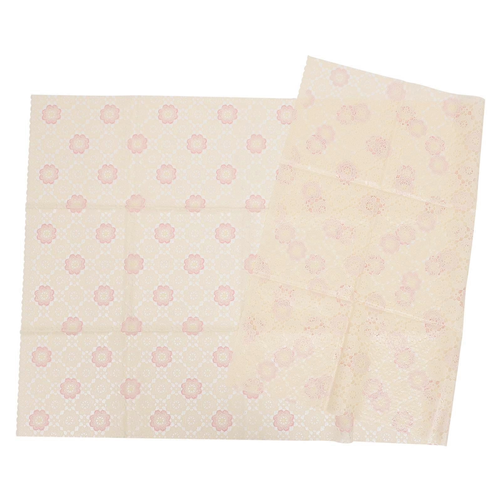 Oil-Proof PVC Table Cloth for Decor with 4Pcs Multipack