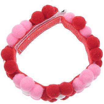 Collier décoratif pour chien, ajustable, motif floral, lot de 2