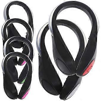 6Pcs LED Shoe Clip Lights for Running Use Gear Lamps