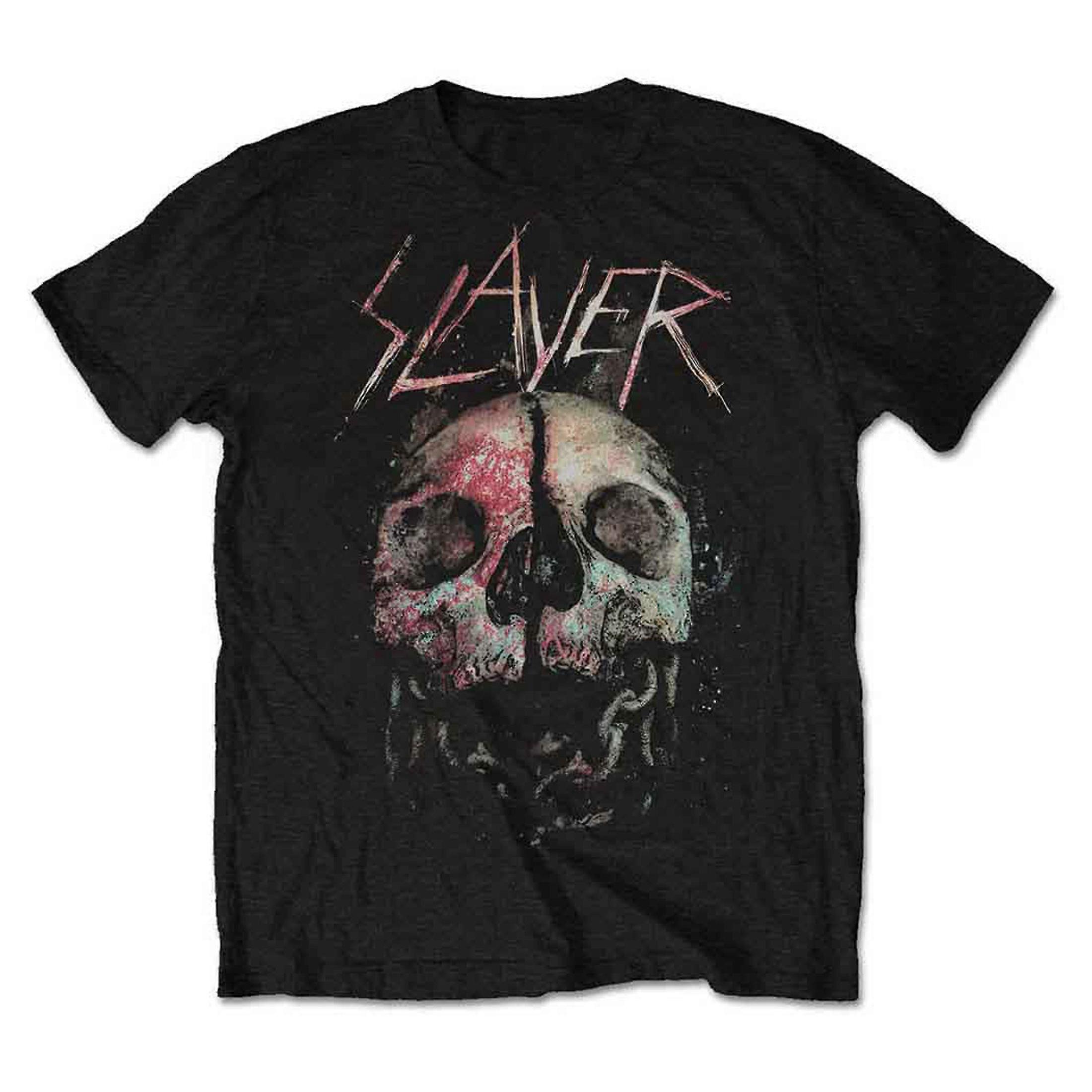 Slayer Cleaved Skull T Shirt