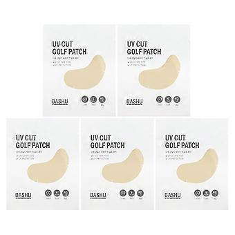 Dashu, UV Cut Golf Patch, 5 Pairs, 2-Pack