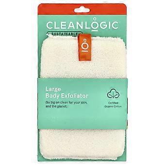 Cleanlogic, Sustainable, Large Body Exfoliator, 1 Count, 2-Pack